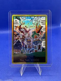 One Piece ~ Gold DON!! Egghead Island ~ OP14 The Azure Sea’s Seven ENGLISH : NM - Image 1