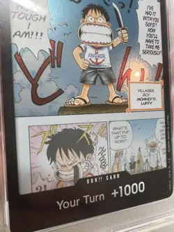 DON!! Card (Young Luffy) (Devil Fruits Collection Vol. 1) One Piece Promotion... - Image 4