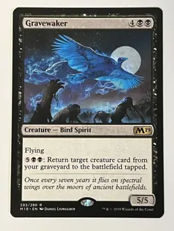 Gravewaker Core Set 2019 Non-Foil Regular MTG - Image 1