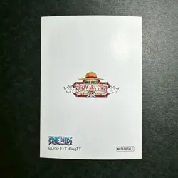 S5087 Sanji Brook Chopper HOLO Japanese One Piece Mugiwara Store PROMO Card F9 - Image 2