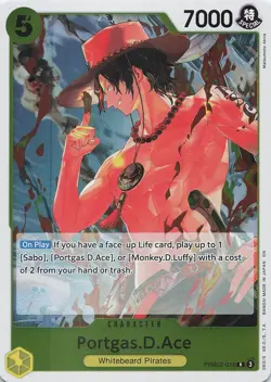 PORTGAS.D.ACE - PRB02-018 PREMIUM BOOSTER -THE BEST- VOL. 2 ONE PIECE FOIL LP - Image 1