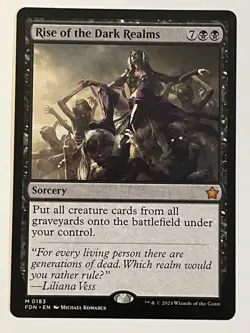 Rise of the Dark Realms Foundations Non-Foil Regular MTG - Image 1