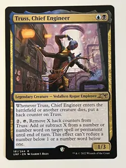 Truss, Chief Engineer Unfinity Non-Foil Regular MTG - Image 1