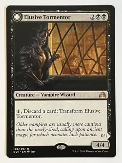 Elusive Tormentor Shadows over Innistrad Non-Foil Regular MTG - Image 1