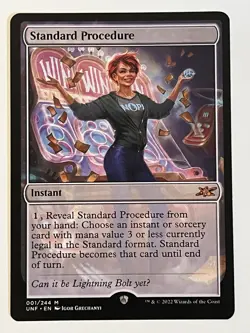 Standard Procedure Unfinity Non-Foil Regular MTG - Image 1