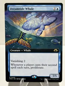 Dreamtide Whale (Extended Art) 450 R Modern Horizons 3 NM MTG - Image 1