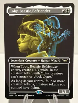 Toby, Beastie Befriender (Showcase) 356 R Duskmourn: House of Horror NM MTG - Image 1