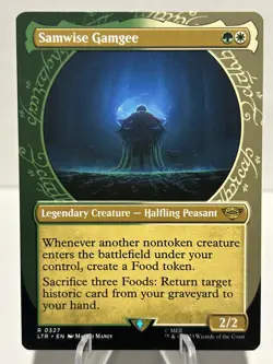 Samwise Gamgee (Showcase) 327 R The Lord of the Rings NM MTG - Image 1