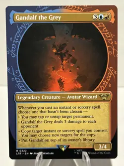 Gandalf the Grey (Showcase) 322 R The Lord of the Rings NM MTG - Image 1