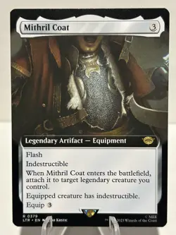 Mithril Coat (Extended Art) 379 R The Lord of the Rings NM MTG - Image 1