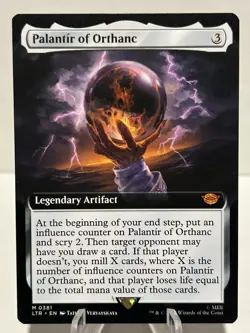 Palantir of Orthanc (Extended Art) 381 M The Lord of the Rings NM MTG - Image 1