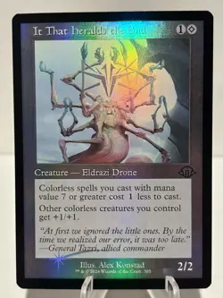 It That Heralds the End (Retro Frame) 385 U Modern Horizons 3 FOIL NM MTG - Image 1