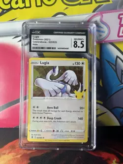 Pokemon TCG Lugia Celebrations 022/025 Holo Rare CGC 8.5 Graded 2021 - Image 1