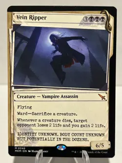 Vein Ripper (Showcase) 346 M Murders at Karlov Manor Normal NM MTG - Image 1