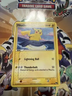 POKEMON TCG PIKACHU 12/17 POP SERIES 5 LP - Image 1