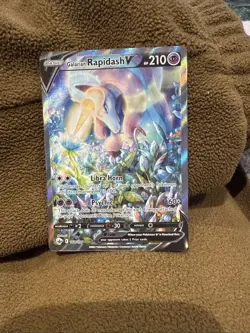 Galarian Rapidash V - 168/198 - Pokemon Chilling Reign Alternate Art Rare NM - Image 1