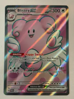 Pokemon TCG: Blissey ex (201/167) Ultra Rare -- Sv: Twilight Masquerade (NM) - Image 1