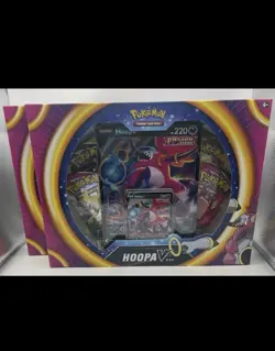 Pokemon Lot of 2 Hoopa V Boxes Sword & Shield - Image 1