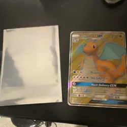 Pokemon TCG Dragonite GX Full Art 152/236 SM-Unified Minds Holo Eng 250HP - Image 4
