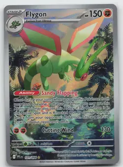 Pokemon Flygon 101/094 Illustration Rare Mega Evolutions Phantasmal Flames - NM - Image 2
