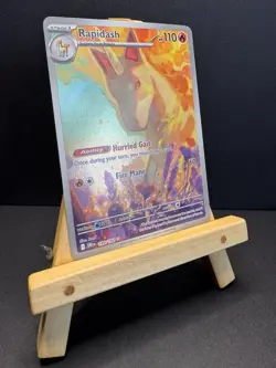 Rapidash 189/182 Illustration Rare – Destined Rivals – Pokemon TCG – Near Mint - Image 3
