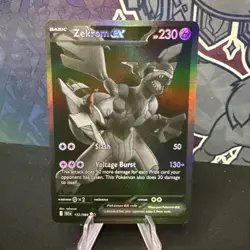 Pokemon Black Bolt Zekrom ex 172/086 - Image 1