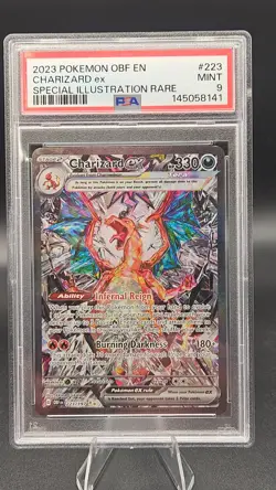 2023 Pokemon SV Charizard ex Special Illustration Rare #223/197 PSA 9 - Image 1