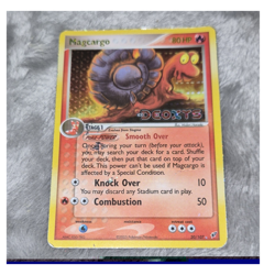 Magcargo Rare Reverse Holo Deoxys 20/107 Pokemon TCG 2005 80 HP English - Image 1