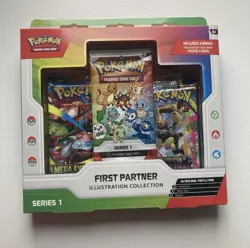 Pokemon TCG: First Partner Illustration Collection Series 1 - New Sealed 2 pack - Image 1