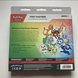 Pokemon TCG: First Partner Illustration Collection Series 1 - New Sealed 2 pack - Image 2