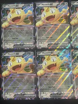 2026 Pokemon Perfect Order Meowth Ex #62/88 Lot of 10 - Image 2