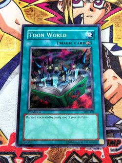Toon World mrl-076 1st Edition (LP) Super Rare Yu-Gi-Oh! - Image 1