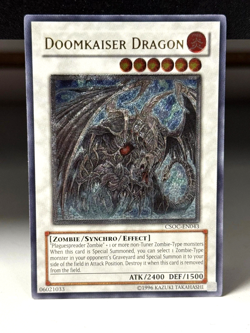 YU-GI-OH Doomkaiser Dragon - CSOC-EN043 - Ultimate Rare - 1St Edition - Image 1