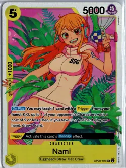 NAMI TWO LEGENDS OP08-106 SR NM/M - Image 1