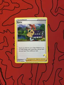 Sonia 167/192 Pokemon Pikachu Deck Variant Rebel Clash E - Image 1