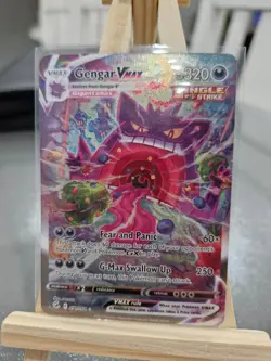 Pokemon Cards Gengar Vmax Fusion Strike Secret 2021 Full Art 271/264 - Image 1