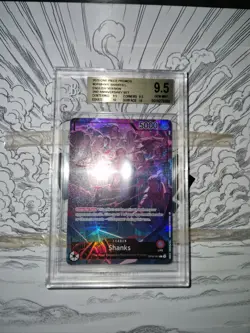 Shanks OP09-001 Leader 2nd Anniversary Set Beckett BGS 9.5 ENGLISH Card. - Image 2