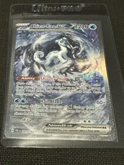 Pokemon TCG Chien-Pao EX 261/193 Sv02 Paldea Evolved Special Illustration Rare - Image 1