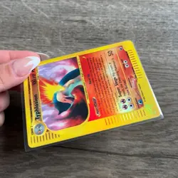 POKEMON CARD TCG - TYPHLOSION REVERSE HOLO 28/165 - WOTC EXPEDITION BASE 2002 - Image 2