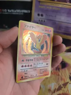 Pokemon Karte Card lavados Moltres Mysterious Of Fossil Holo Wotc japanese NM- - Image 4