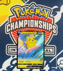 POKEMON Japanese Surfing Pikachu V 021/028 25th Collection Card NM-MINT - Image 1