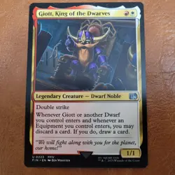 Commander Magic Deck 100 Cards = ***Giot, King of the DWARVES Tribal DWARF Fun** - Image 1