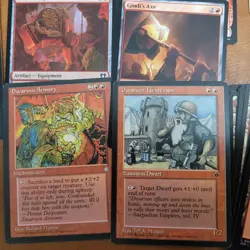 Commander Magic Deck 100 Cards = ***Giot, King of the DWARVES Tribal DWARF Fun** - Image 5