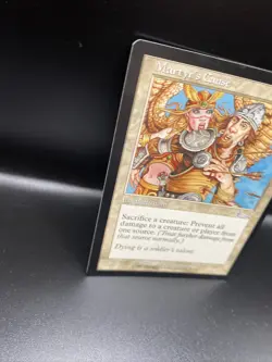 Magic Urza's Legacy 1999: #13/143 Martyr's Cause Uncommon TCG Card, Unplayed - Image 2