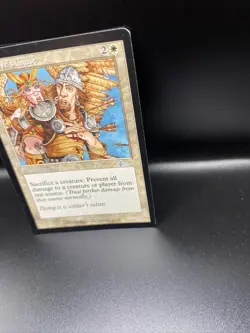 Magic Urza's Legacy 1999: #13/143 Martyr's Cause Uncommon TCG Card, Unplayed - Image 3