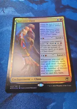 Sorcerer Class Adventures in the Forgotten Realms Foil - Image 1