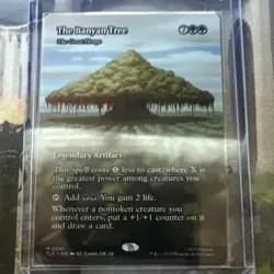 Magic: The Gathering The Banyan Tree Legendary Artifact TLE Green 0041 2025 - Image 1