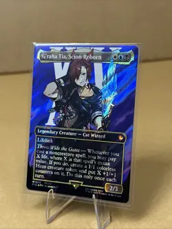 G'raha Tia, Scion Reborn (Borderless) (Surge Foil) Commander: Final Fantasy Foil - Image 1