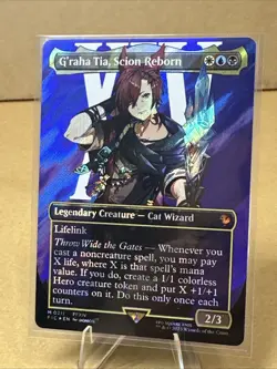G'raha Tia, Scion Reborn (Borderless) (Surge Foil) Commander: Final Fantasy Foil - Image 2