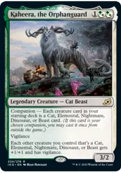 Kaheera, the Orphanguard MTG Ikoria: Lair of Behemoths RARE NM-MINT MAGIC Card - Image 1